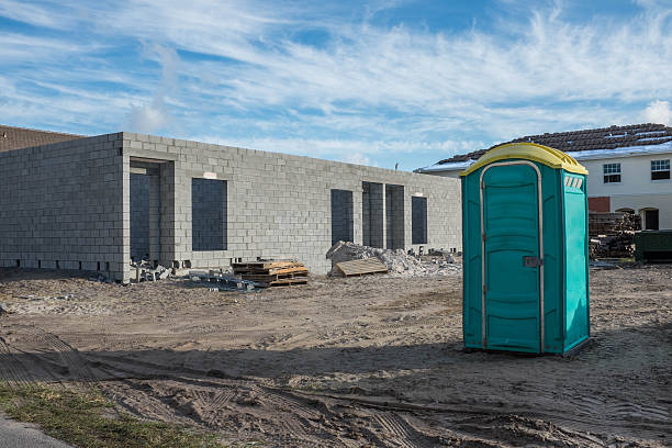 Porta potty delivery and setup in Seven Corners, VA